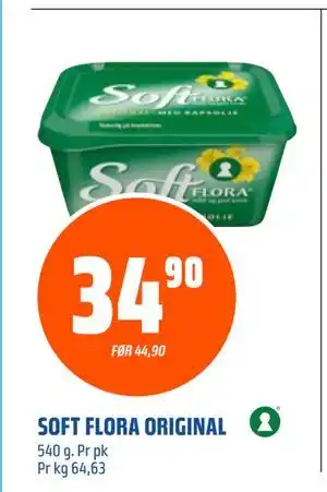 Coop Obs SOFT FLORA ORIGINAL tilbud