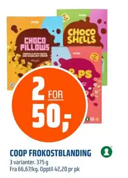 Coop Obs COOP FROKOSTBLANDING tilbud