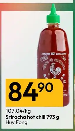 Gigaboks Sriracha hot chili 793 g tilbud