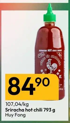 Gigaboks Sriracha hot chili 793 g tilbud