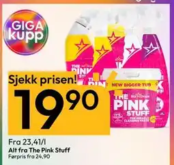 Gigaboks Alt fra The Pink Stuff tilbud