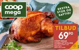 Coop Mega COOP MEGAS NYGRILLET KYLLING tilbud