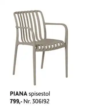 Bohus PIANA spisestol tilbud