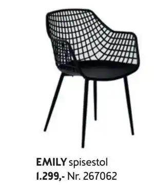 Bohus EMILY spisestol tilbud