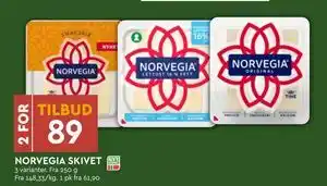 Coop Mega NORVEGIA SKIVET tilbud