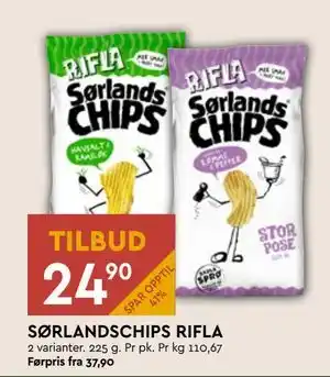 Coop Mega SØRLANDSCHIPS RIFLA tilbud