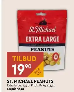 Coop Mega ST. MICHAEL PEANUTS tilbud