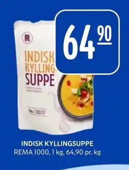 Rema 1000 INDISK KYLLINGSUPPE tilbud