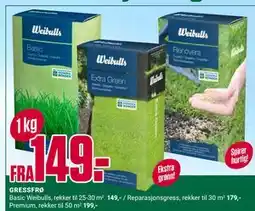 Europris GRESSFRØ tilbud