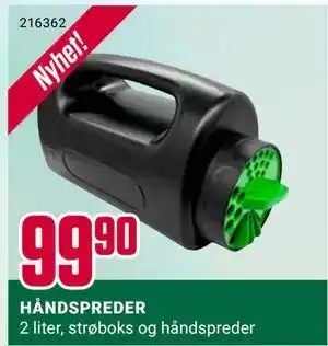 Europris HÅNDSPREDER tilbud