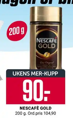 Europris NESCAFÈ GOLD tilbud