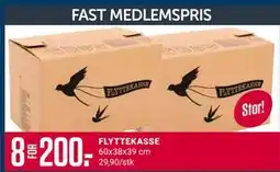 Europris FLYTTEKASSE tilbud
