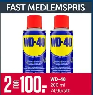 Europris WD-40 tilbud