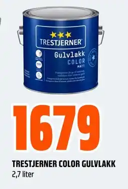 Obs Bygg TRESTJERNER COLOR GULVLAKK tilbud