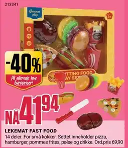 Europris LEKEMAT FAST FOOD tilbud