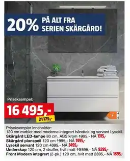 Bauhaus 20% PÅ ALT FRA SERIEN SKÄRGÅRD! tilbud