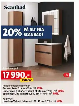 Bauhaus 20% PÅ ALT FRA SCANBAD! tilbud