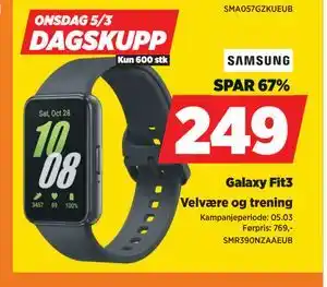 POWER Galaxy Fit3 tilbud