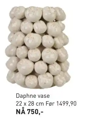 Kid Interiør Daphne vase tilbud