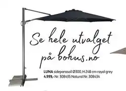 Bohus LUNA sideparasoll tilbud