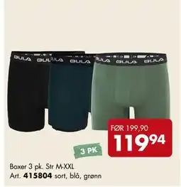 Sparkjøp Boxer 3 pk tilbud