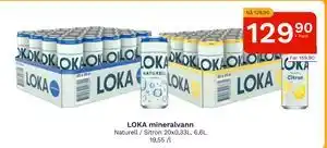 Oda LOKA mineralvann tilbud