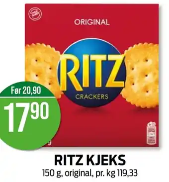 Kiwi Ritz kjeks tilbud