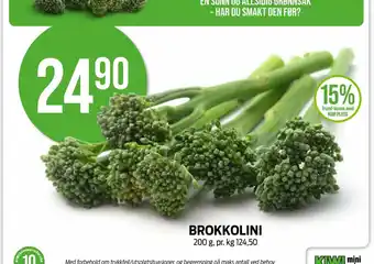 Kiwi Brokkolini tilbud
