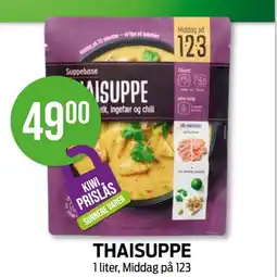 Kiwi Thaisuppe tilbud
