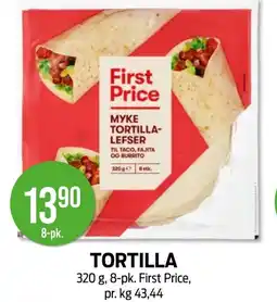 Kiwi TORTILLA tilbud