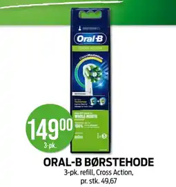 Kiwi Oral-b børstehode tilbud