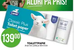 Kiwi Toalettpapir tilbud