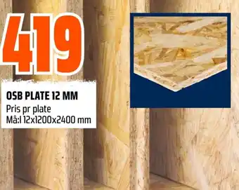 Coop Obs Osb plate 12 mm tilbud