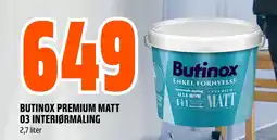 Coop Obs Butinox premium matt 03 interiørmaling tilbud