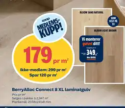 Coop Obs Berry Alloc Connect 8 XL laminatgulv tilbud