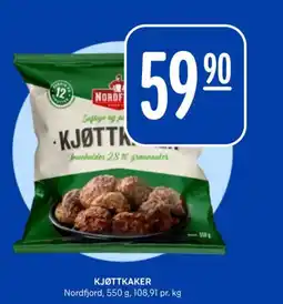 Rema 1000 KJØTTKAKER tilbud