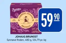 Rema 1000 Johaug brunost tilbud