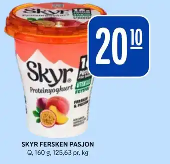 Rema 1000 Skyr fersken pasjon tilbud