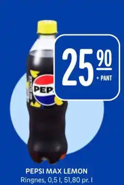 Rema 1000 PEPSI MAX LEMON tilbud