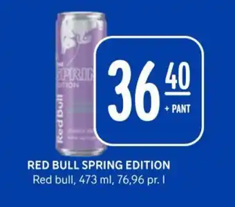 Rema 1000 RED BULL SPRING EDITION tilbud