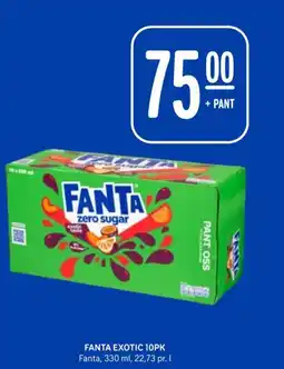 Rema 1000 FANTA EXOTIC 10PK tilbud