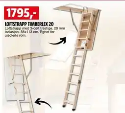 Bauhaus LOFTSTRAPP TIMBERLEX 20 tilbud