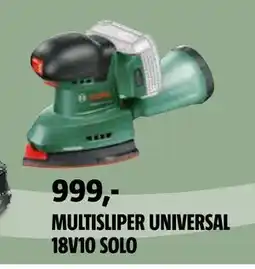 Bauhaus MULTISLIPER UNIVERSAL 18V10 SOLO tilbud