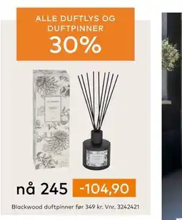 Skeidar Blackwood duftpinner tilbud