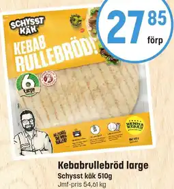 Eurocash Kebabrullebröd large tilbud