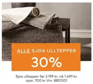 Skeidar Sjoa ulltepper tilbud