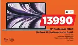 POWER 13 MacBook Air (2022) tilbud