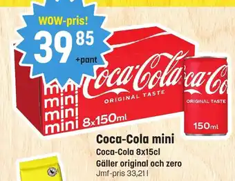 Eurocash Coca-Cola mini tilbud