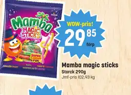 Eurocash Mamba magic sticks Storck tilbud