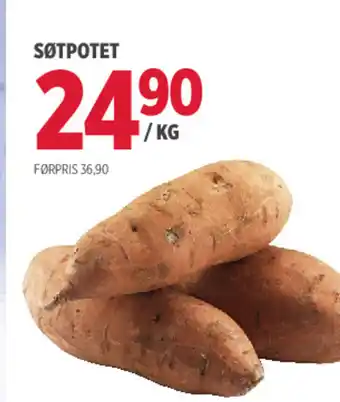 Jacobs Søtpotet tilbud